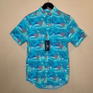 Vineyard Vines Linear Umbrella Murray Shirt